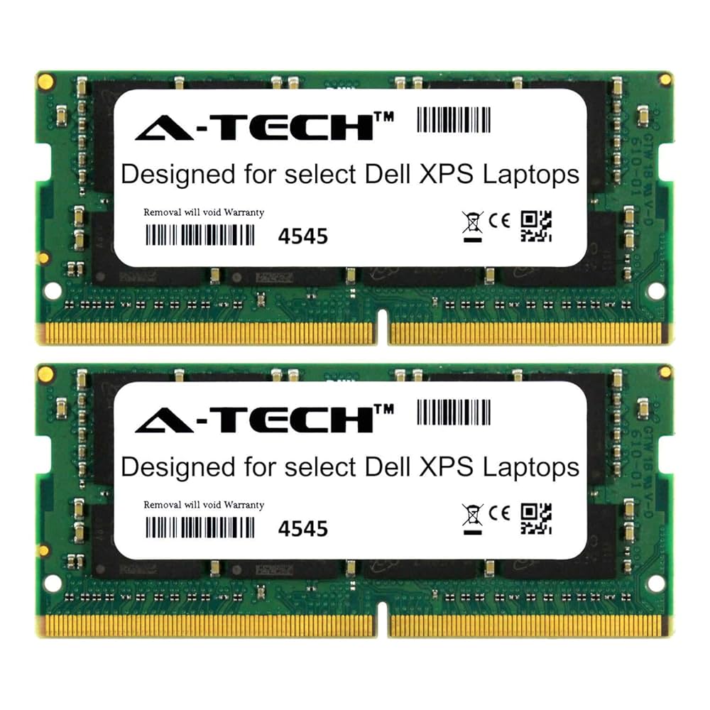 A-Tech 32GB Kit (2 x 16GB) for Dell XPS 15 9550 9560 9570